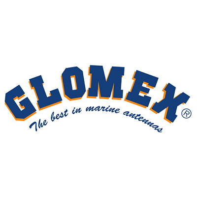 Glomex Logo 400 on white background