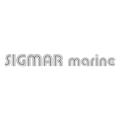 Sigmar Marine Logo on White Background
