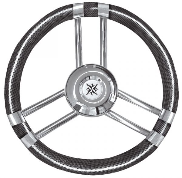 Boat Steering Wheel on a white background